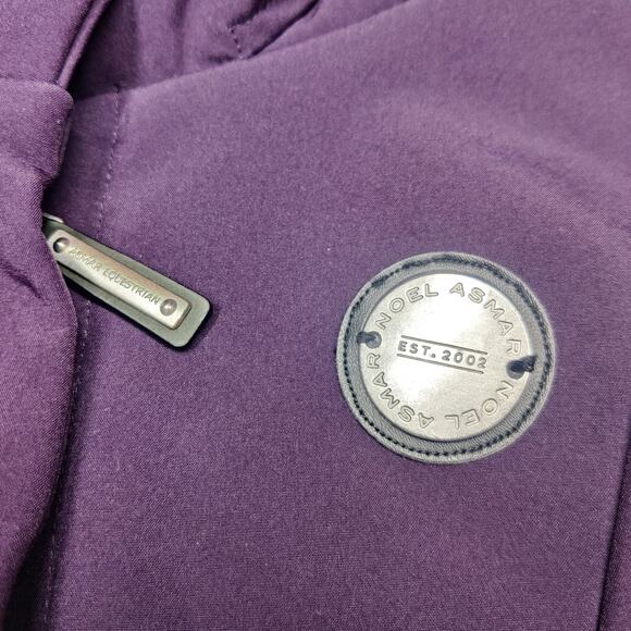 Noel Asmar Leto Equestrian Waterproof Hooded Riding Vest Plum Purple Small - Picture 4 of 16